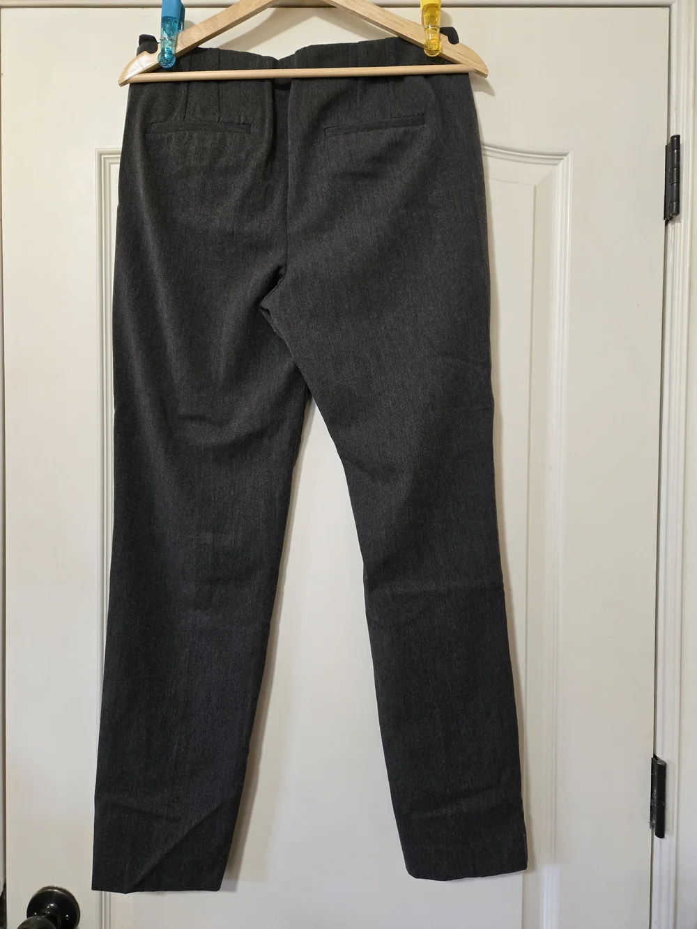 Talbots Women's Charcoal Straight-Leg Dress Pants